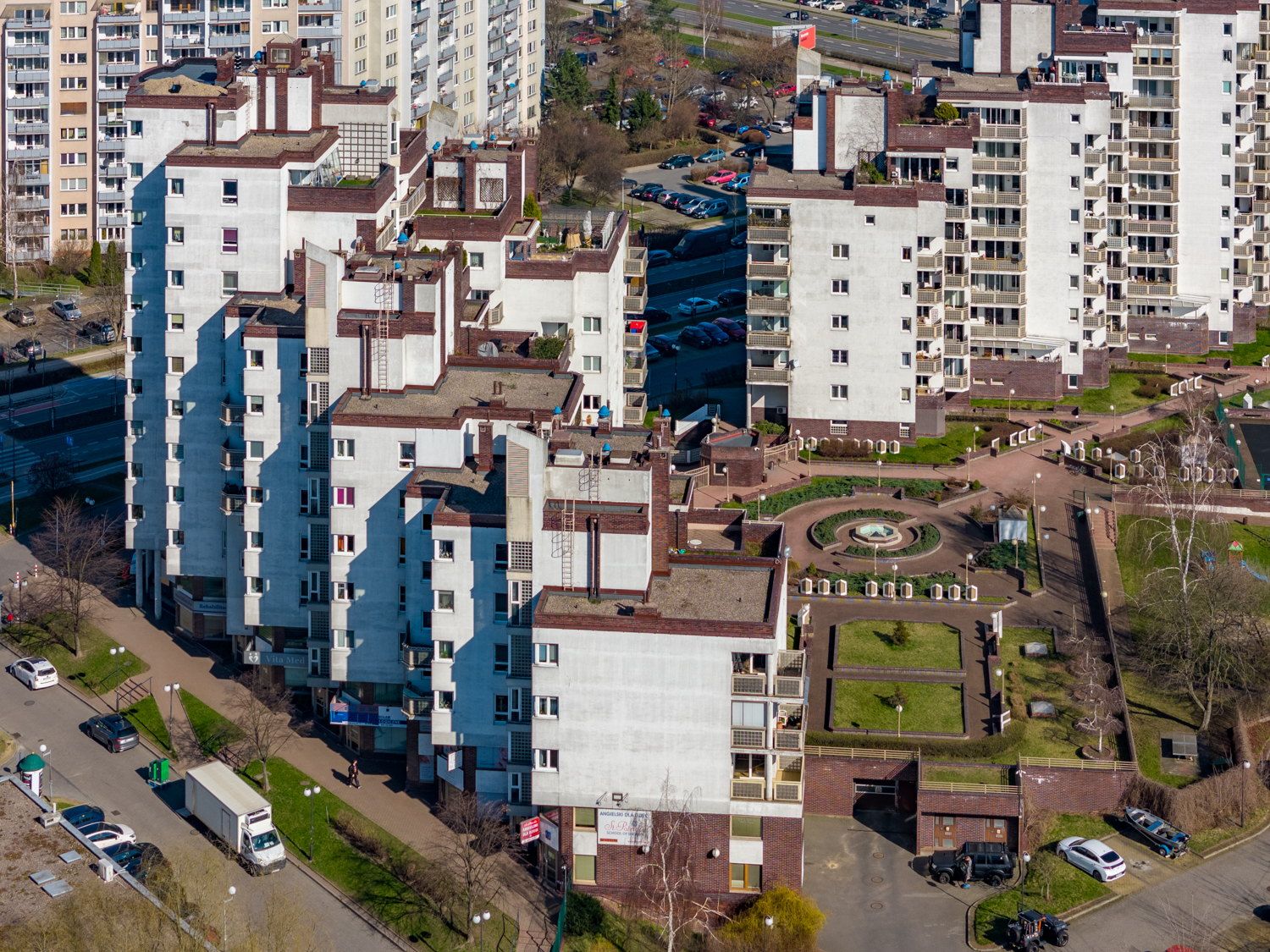 Zdjęcie architektury budynku Osiedle Jantar IV